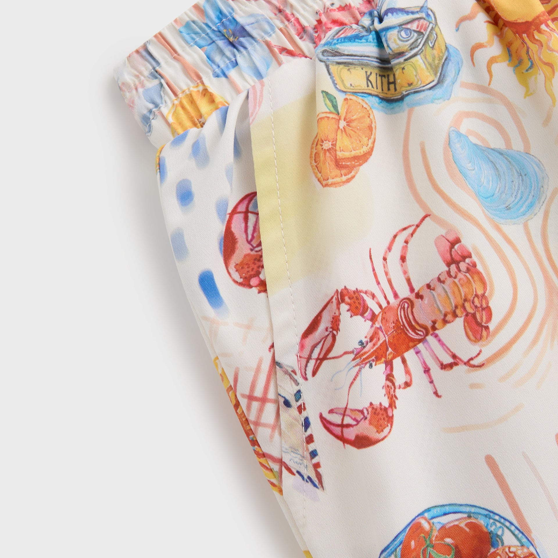 Kith Kids Summer Picnic Kai Swim Trunk - Sandrift