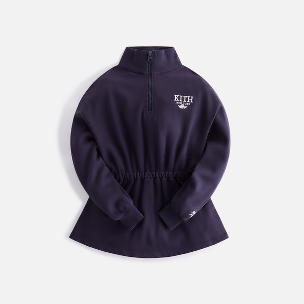 Kith Kids Nelson Quarter Zip Dress - Ink