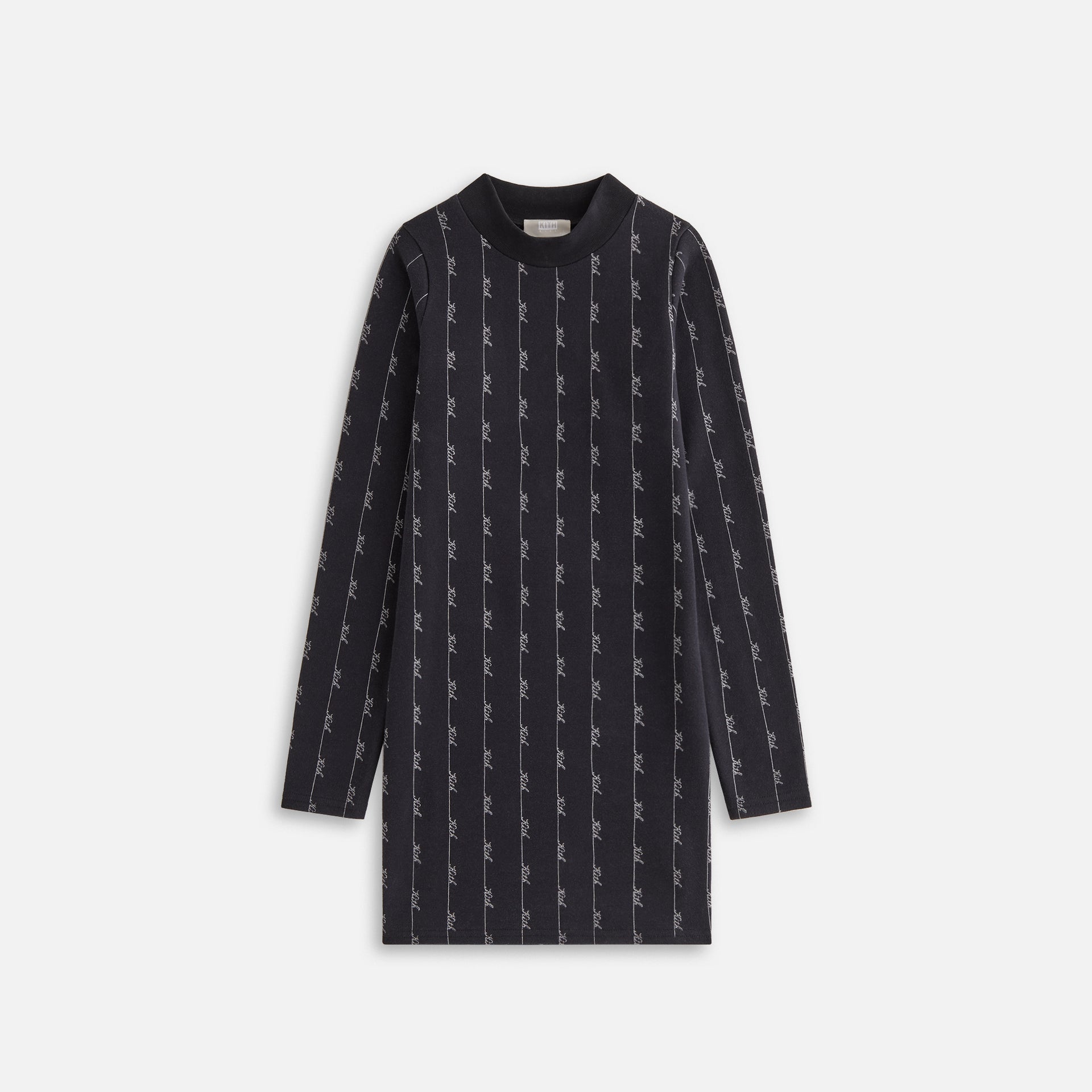 Kith Kids Monogram Script Dress - Black