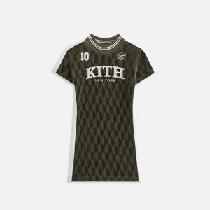 Kith Kids Velour Lana Dress - Cypress