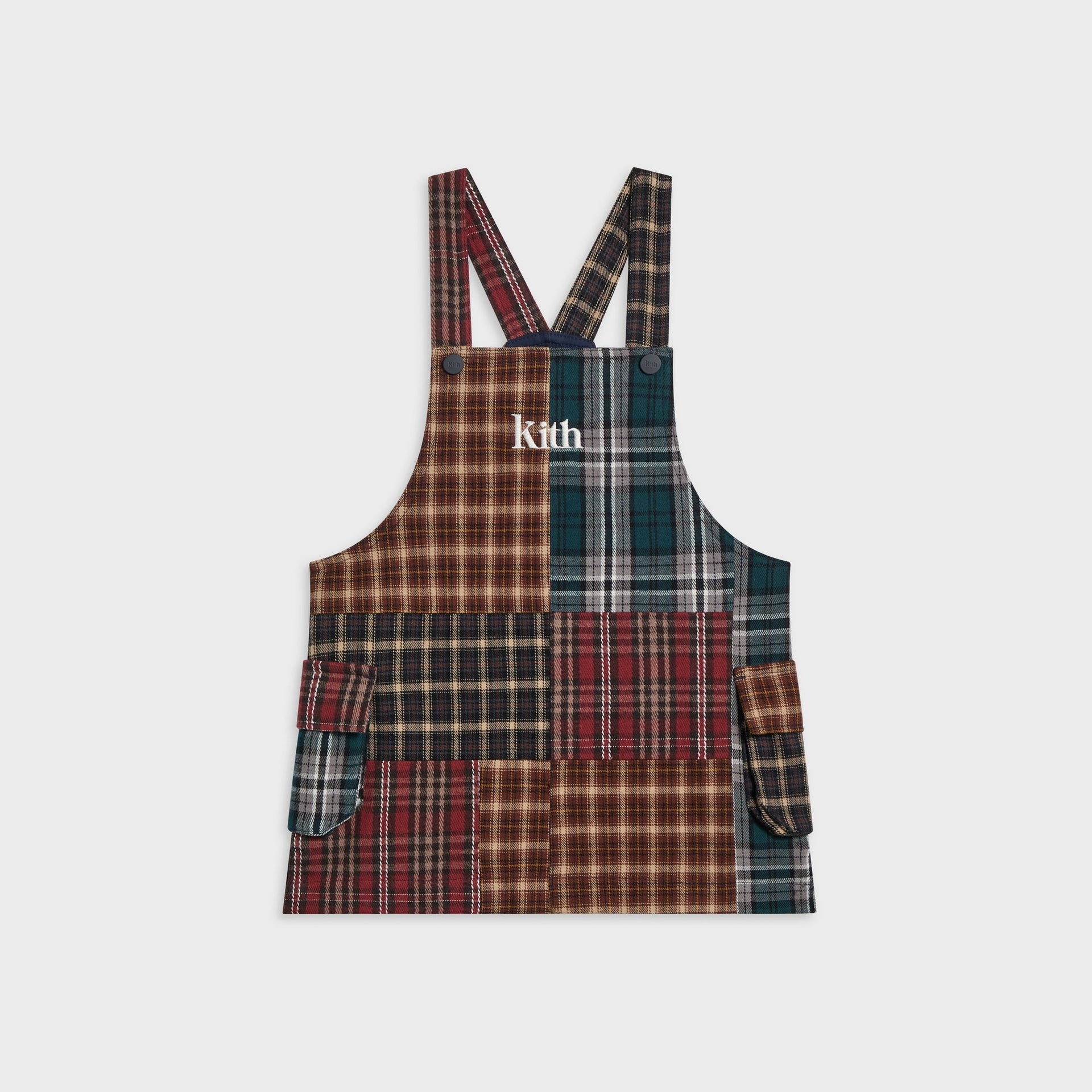 Kith Kids Patchwork Plaid Overall Dress - Chest - PH