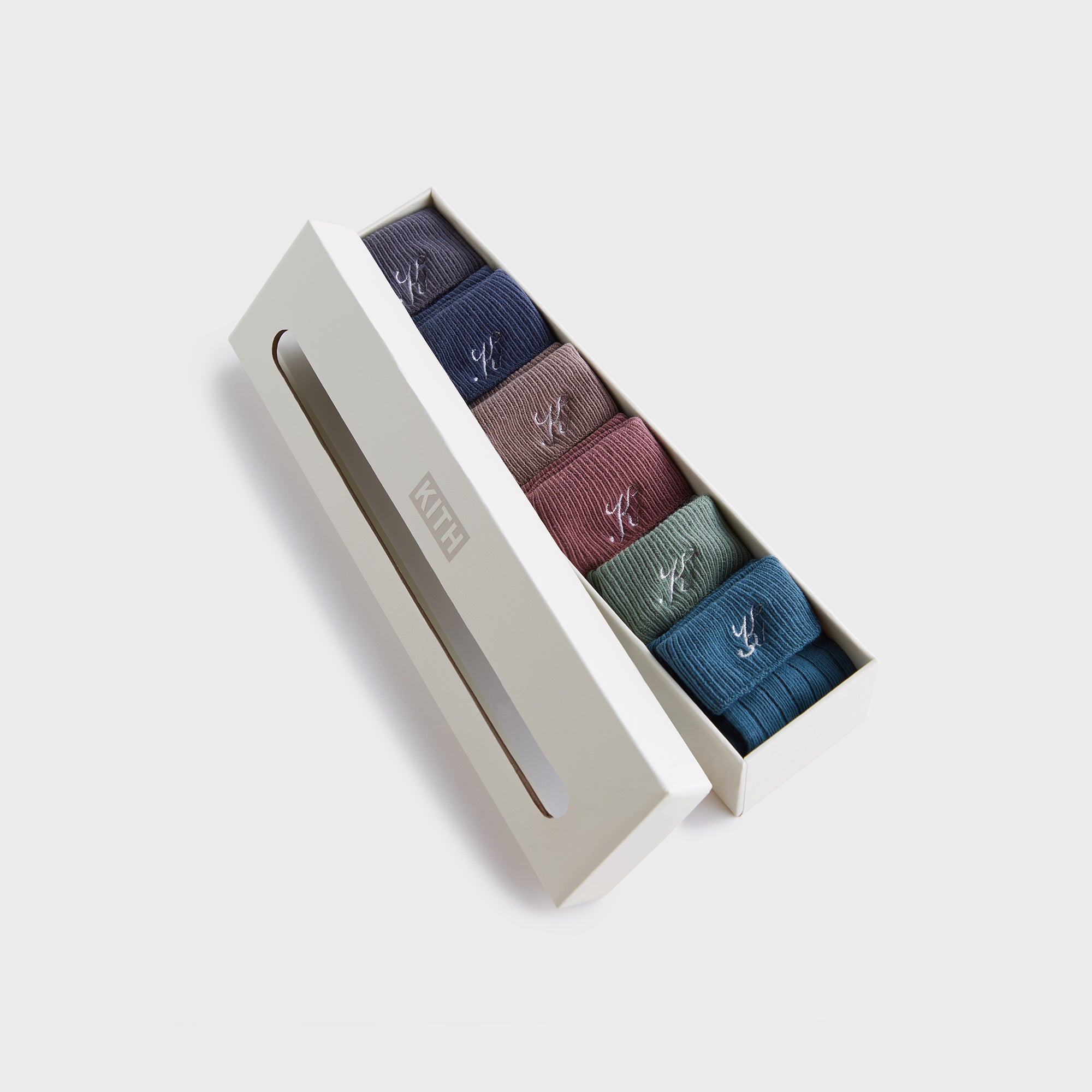 専用 【KITH】新品未使用　ロンパース ソックスセット 半袖 60 3M Kith Baby Palette 6-Pack Socks - Battleship
