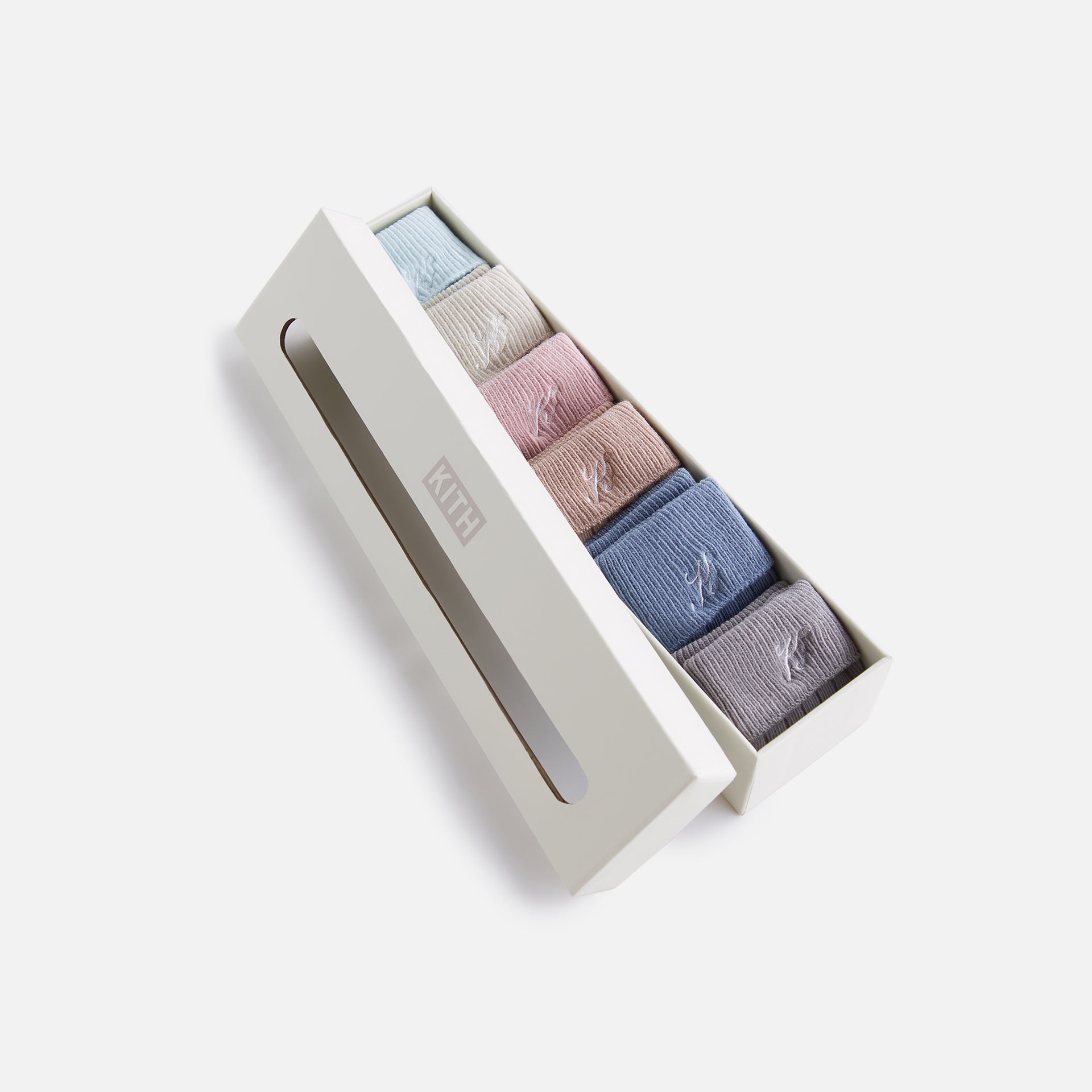 Kith Baby Palette 6-Pack Socks - Argon