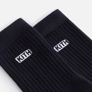 UrlfreezeShops Kids Classic Crew Socks - Black