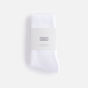 UrlfreezeShops Kids Classic Crew Socks - White