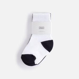 UrlfreezeShops Baby Toddler Classic Crew 2-Pack Socks - White