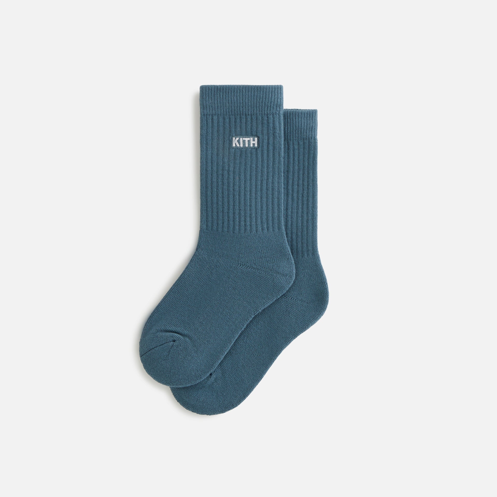 Kith Kids Palette Classic Crew Socks - Anchor