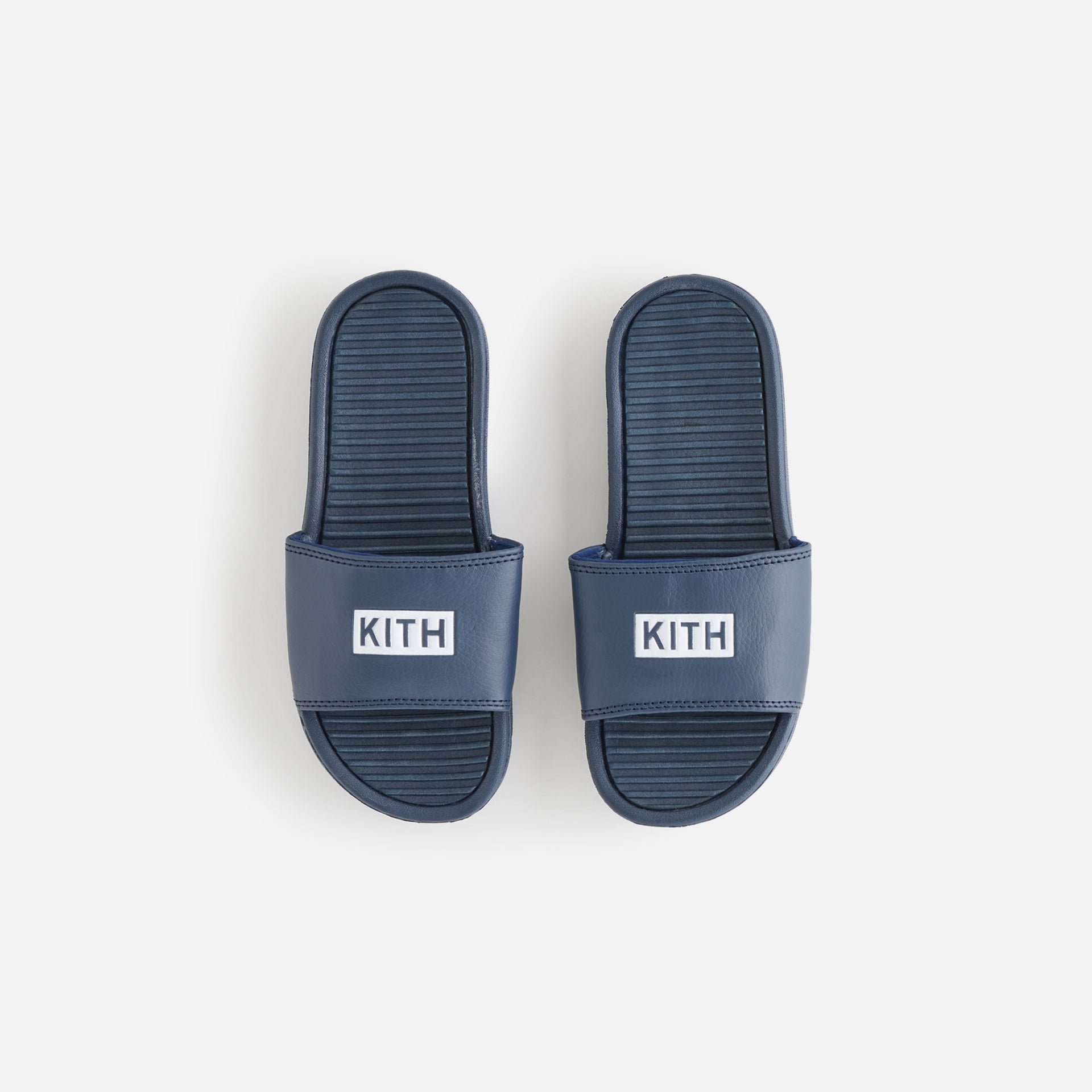 Kith Kids Slides - Navy