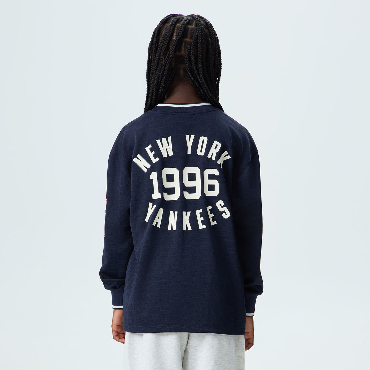 Kith Kids for the New York Yankees Monogram Malik Jersey - Nocturnal - PH