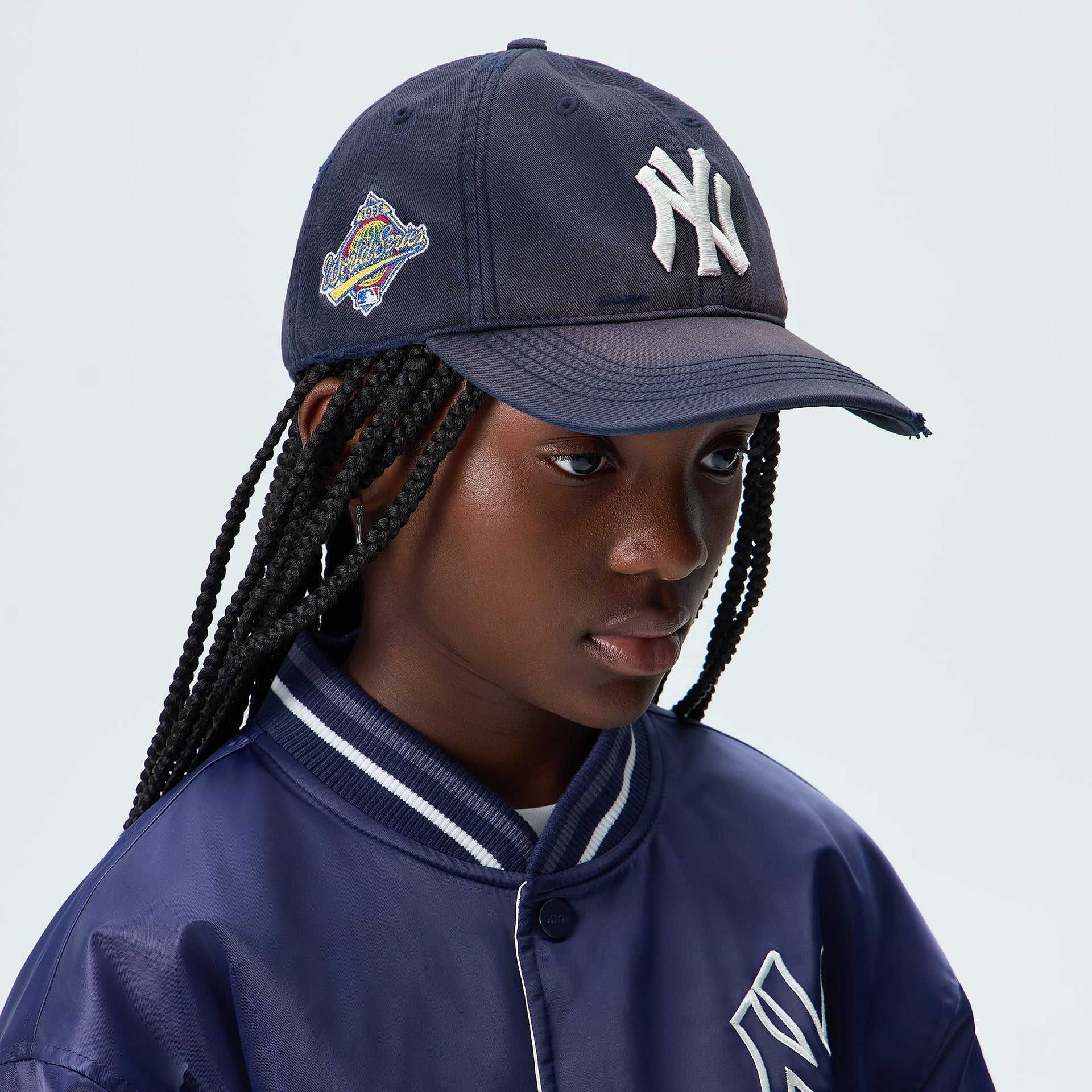 Kith Kids & '47 for the New York Yankees Sun Faded Clean Up Cap - Skylight - PH