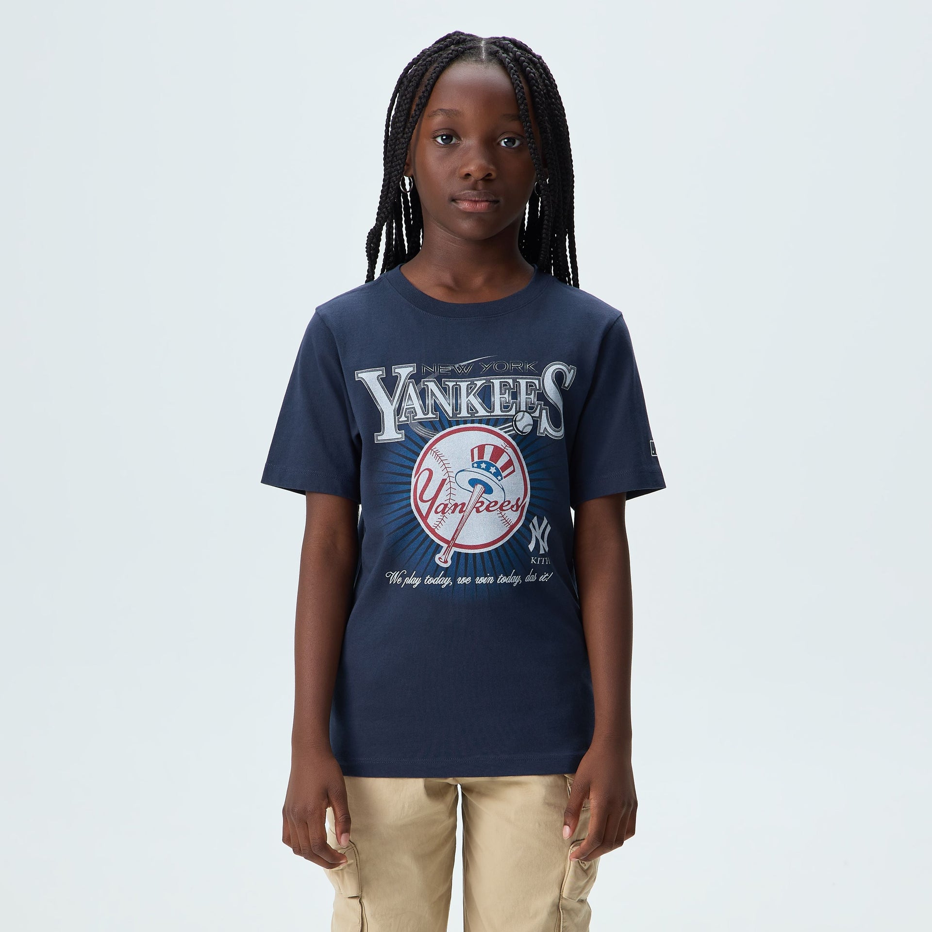 Kith Kids for the New York Yankees Legacy Tee - Nocturnal - PH