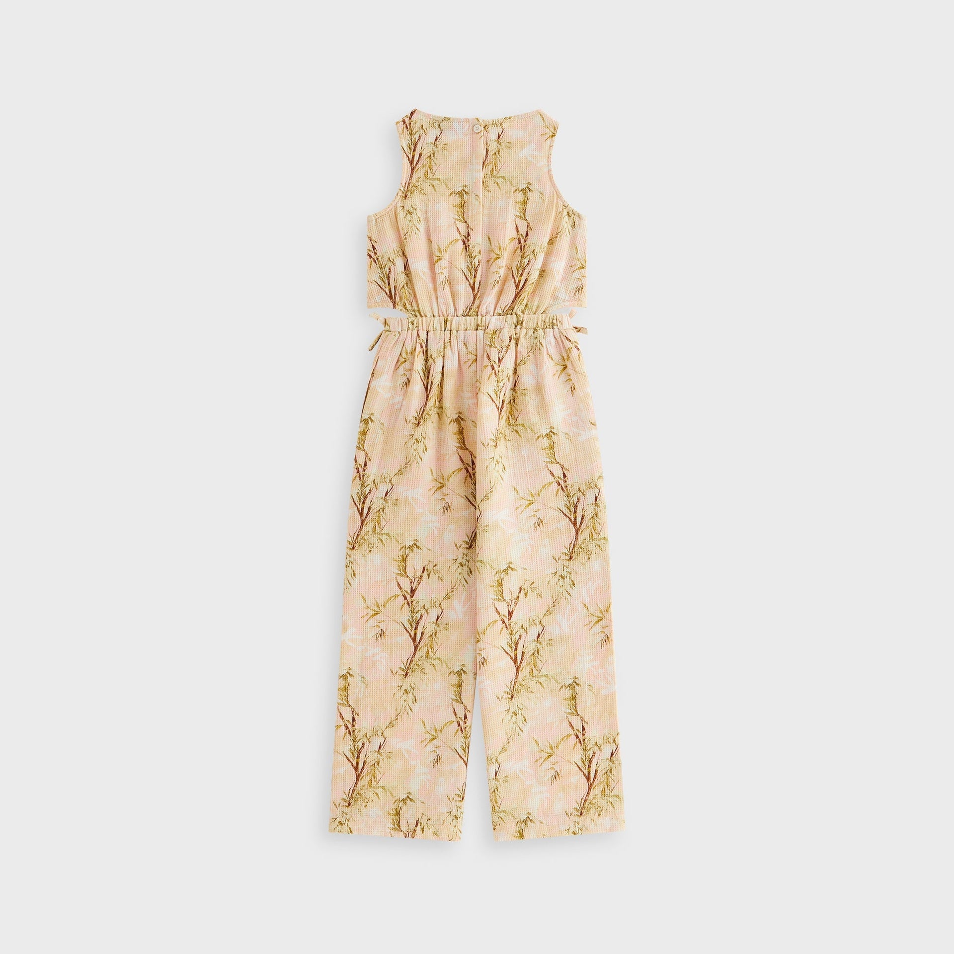 Kith Kids Printed Raelyn Wide Leg Jumpsuit - Sand Rose - PH