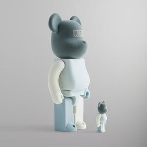 ハンドメイ MEDICOM - KITH BEARBRICK CONCRETE 100%& 400% 4セットの