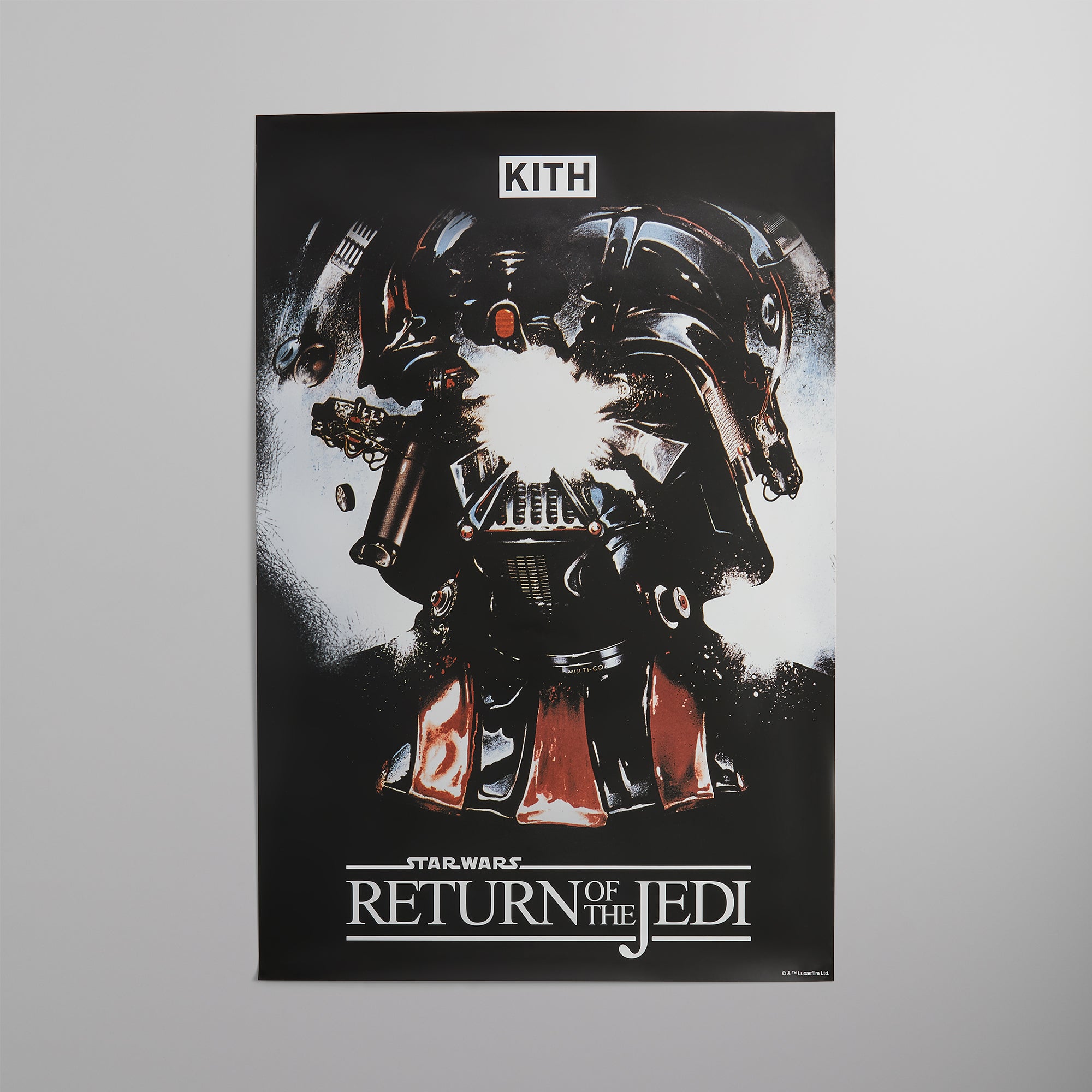 STAR WARS™ | Kith Exploding Darth Vader™ Poster - Multi