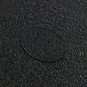 Kith Paisley Backgammon Board - Black