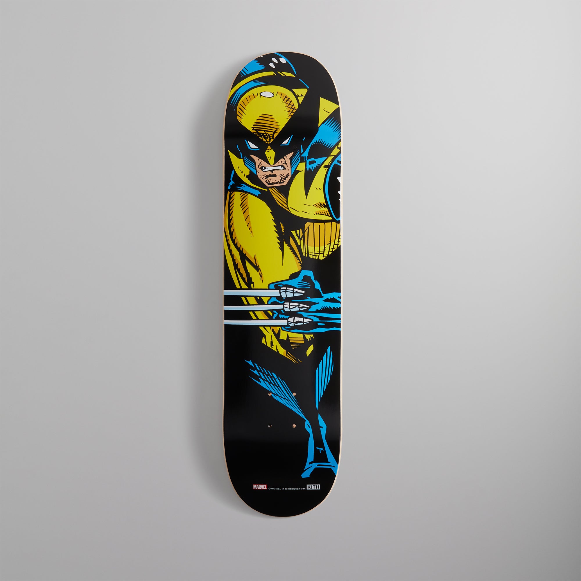 Marvel | Kith for X-Men Wolverine Skate Deck - Black