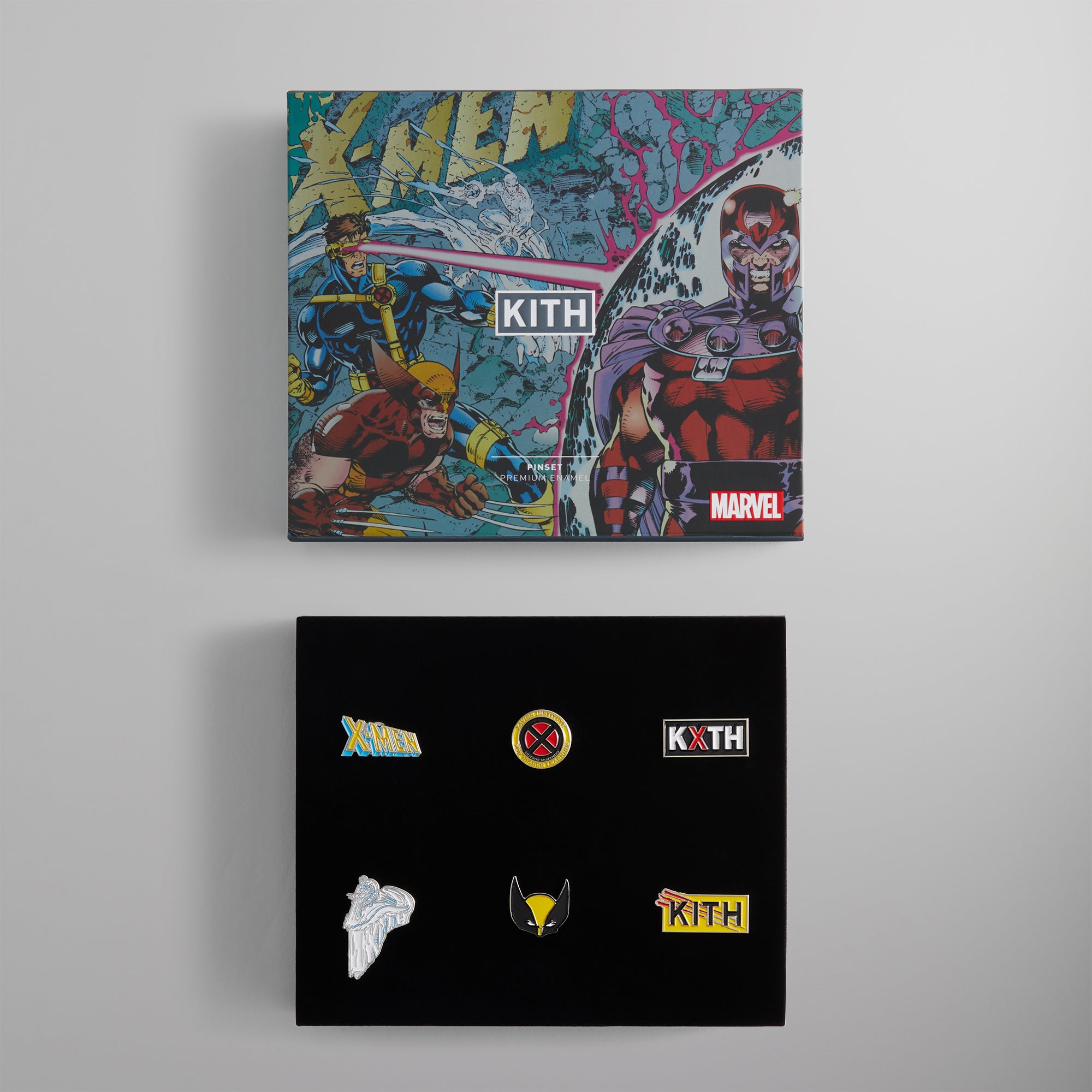 Marvel | Kith for X-Men Pin Set - Multi