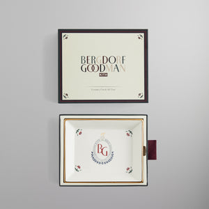 Kith for Bergdorf Goodman Crest Catchall Tray - Sandrift