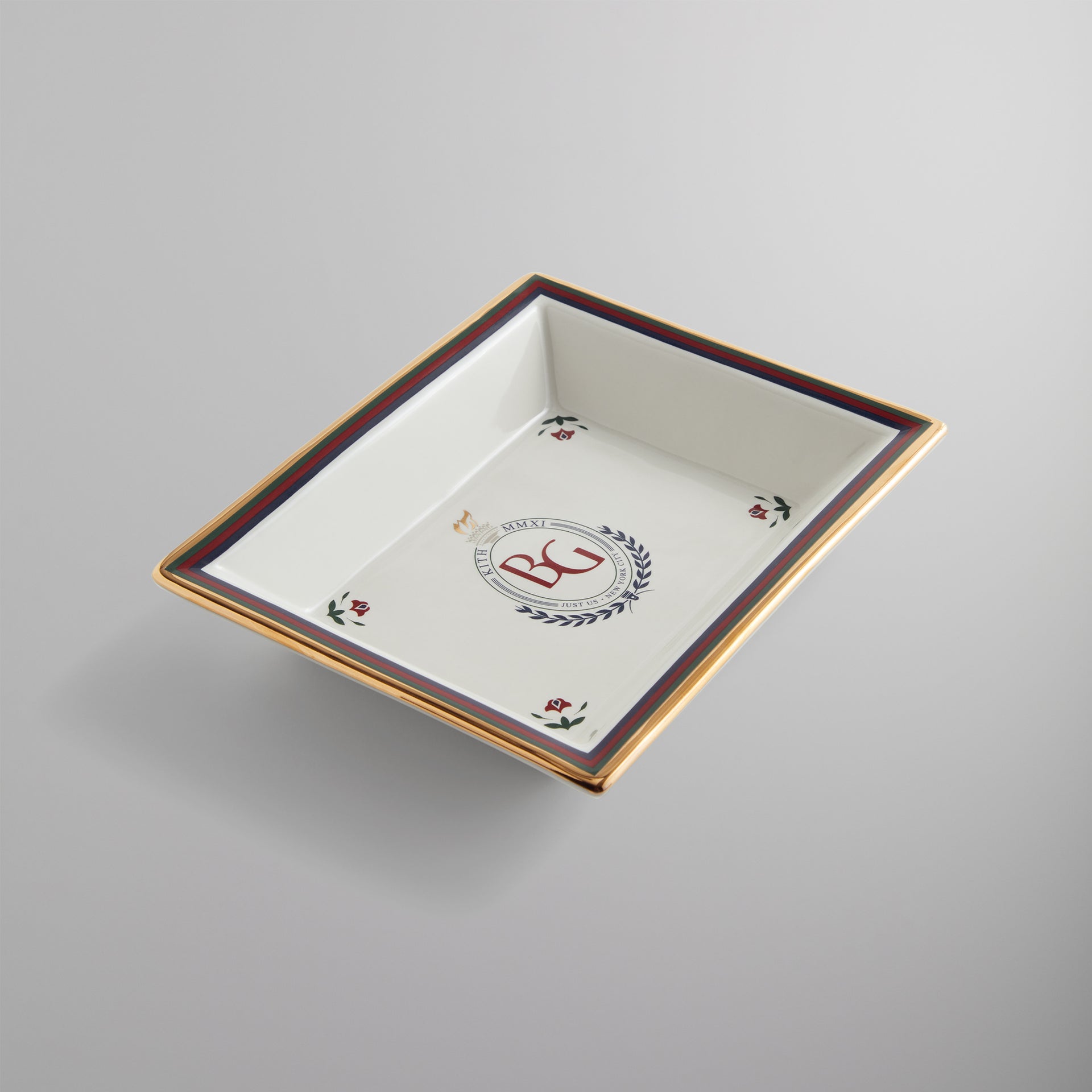 Kith for Bergdorf Goodman Crest Catchall Tray - Sandrift