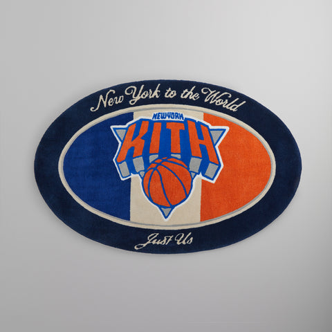 Kith for the New York Knicks Oval Rug - Nocturnal
