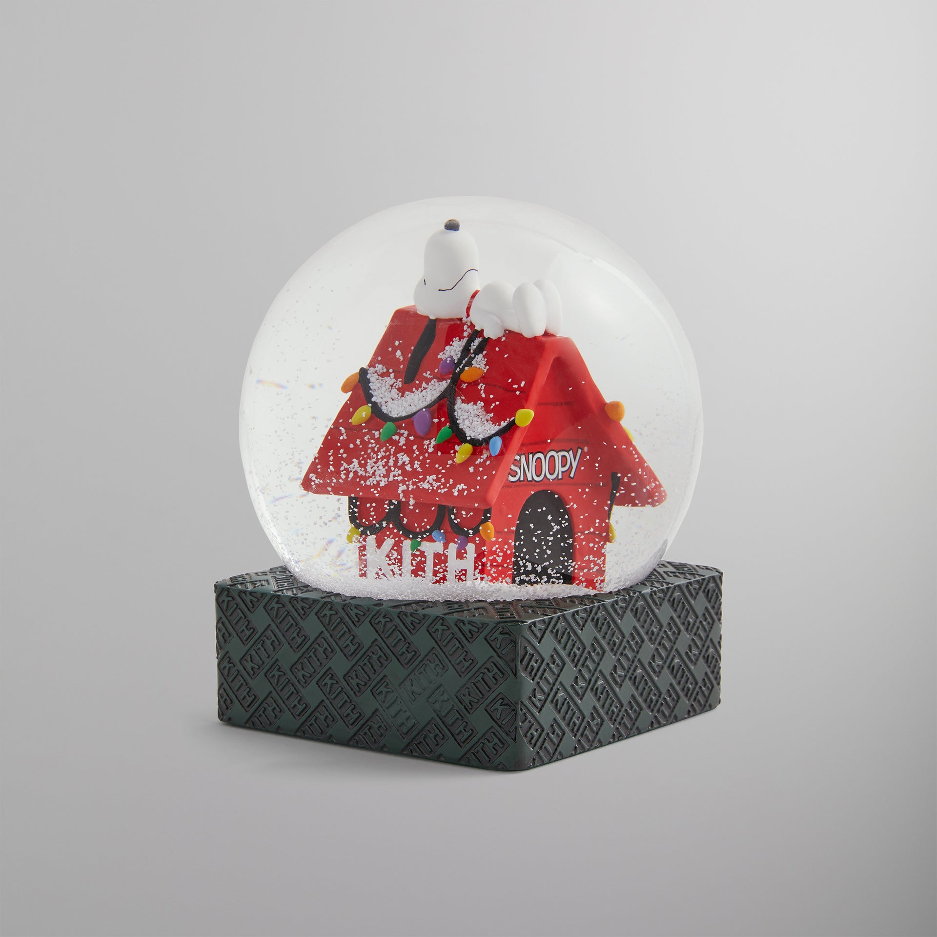 Kith for Snoopy Kithmas House Snow Globe - Pyre