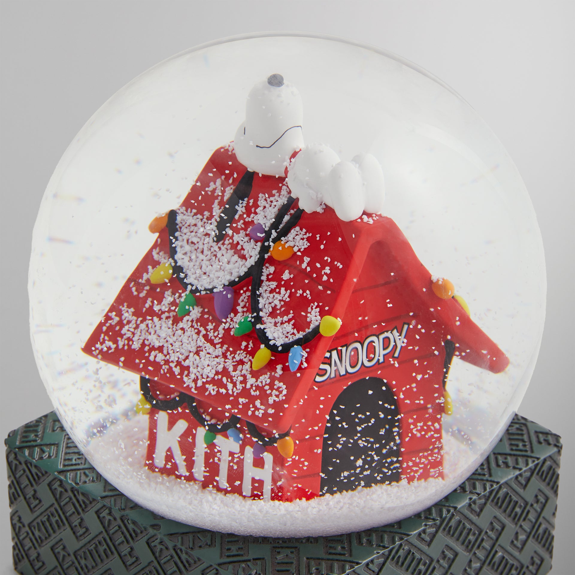 Kith for Snoopy Kithmas House Snow Globe - Pyre