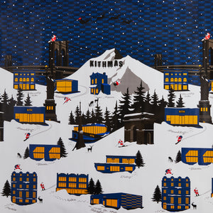 Kithmas Village Wrapping Paper - Nocturnal