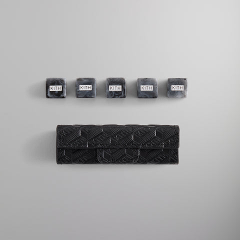 Kith Monogram Dice Set - Black