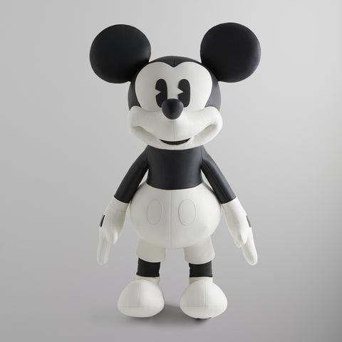 Disney | Kith for Mickey & Friends Leather Mickey Plush - Black