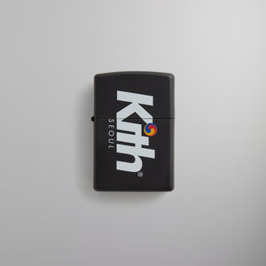 Kith Seoul Zippo Lighter - Black