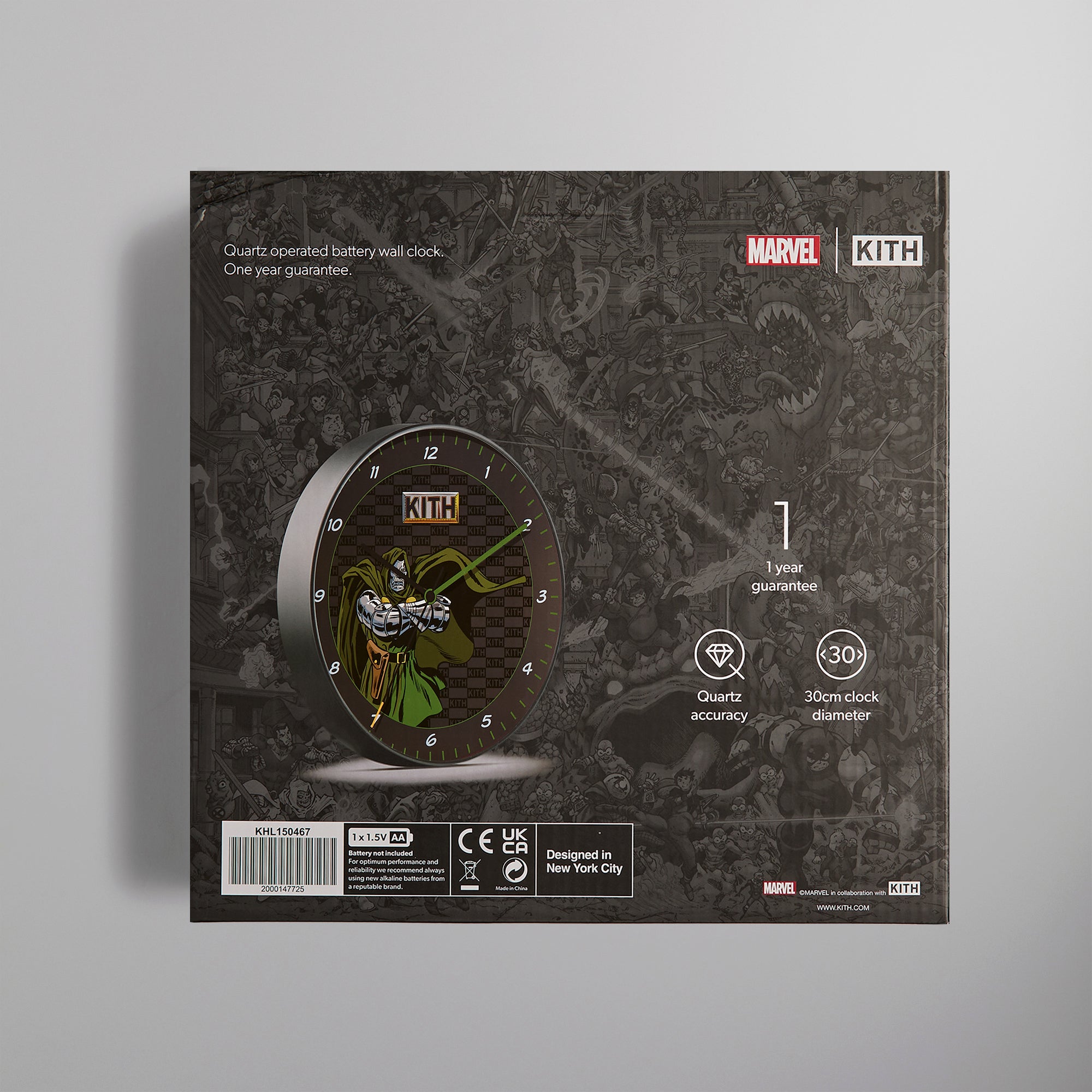 KITH Marvel wall clock 時計 ヴィラン KITH Marvel wall clock 時計 ヴィラン