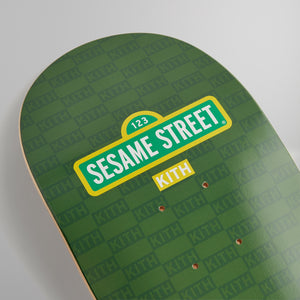 Kith for Sesame Street Skatedeck Xray Oscar the Grouch - Conifer