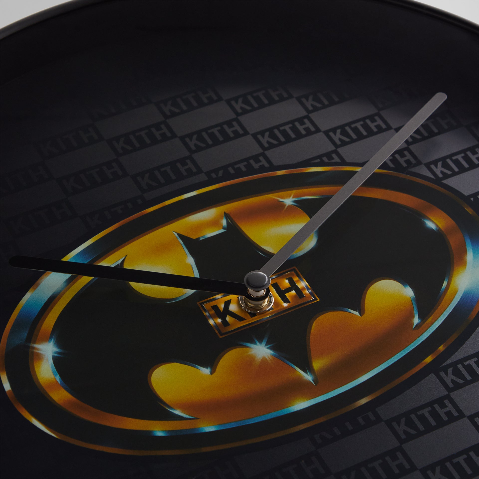 Batman | Kith Logo Wall Clock - Black