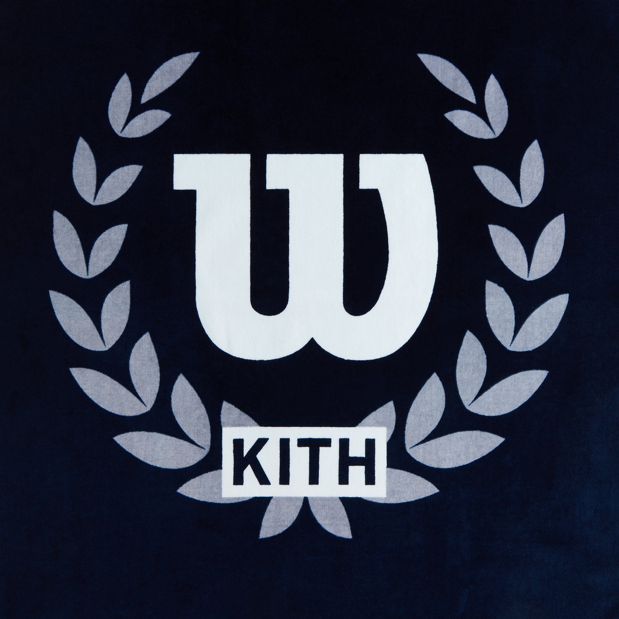 ☆ KITH x WILSON oversized logo vintage tee コラボTシャツ☆ Kith for Wilson Kith et Kin Vintage Nelson Tee Black T-Shirt