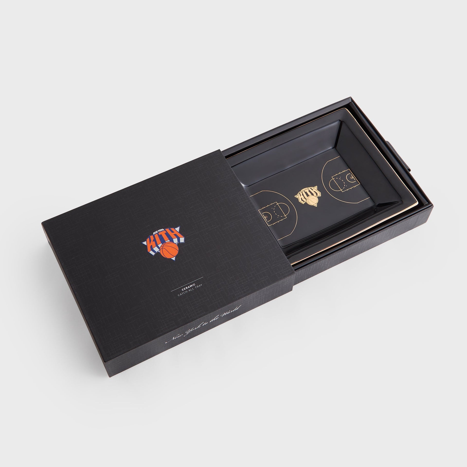 Kith for the New York Knicks City Court Catchall Tray - Black
