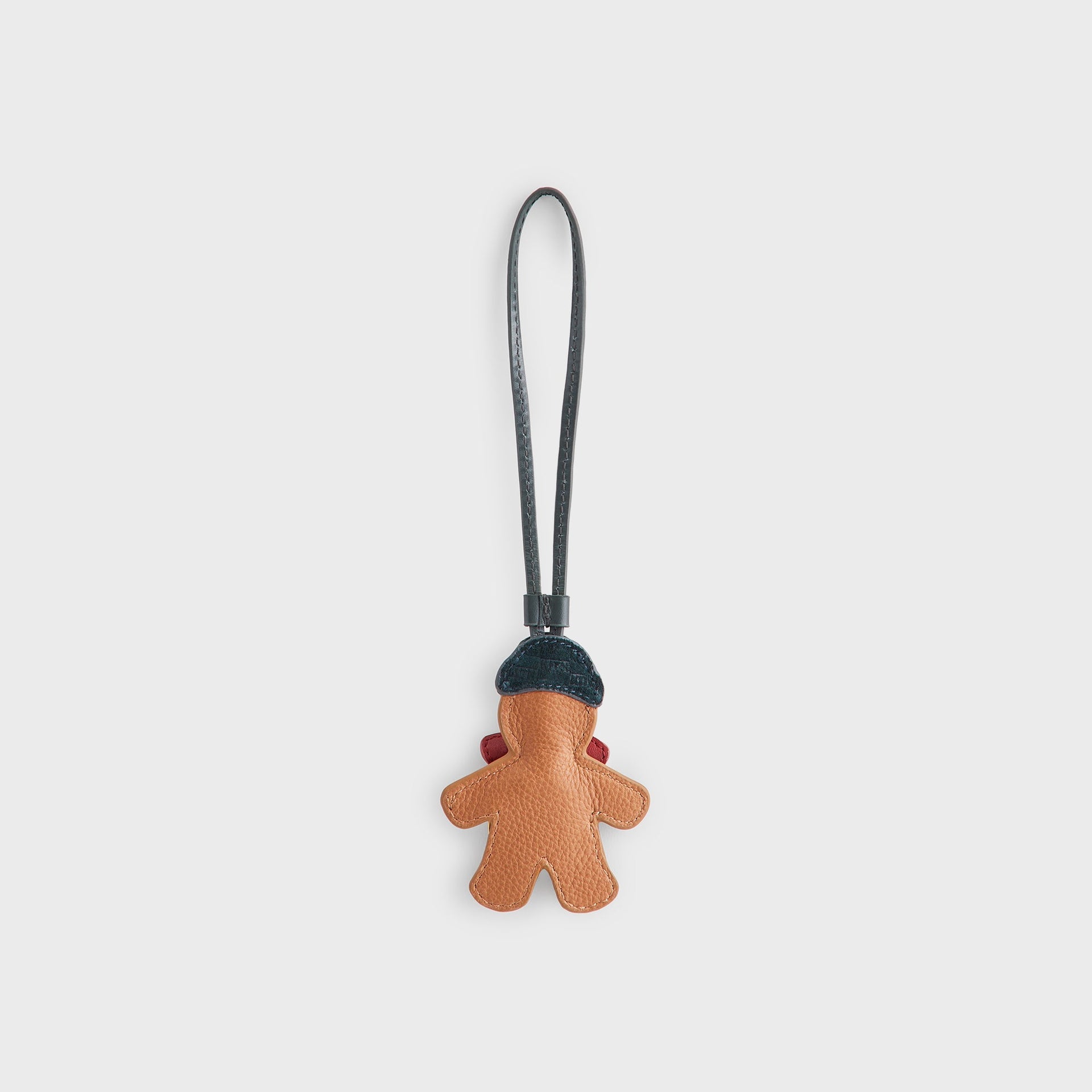 Kithmas Leather Gingerbread Man Bag Charm - Stadium