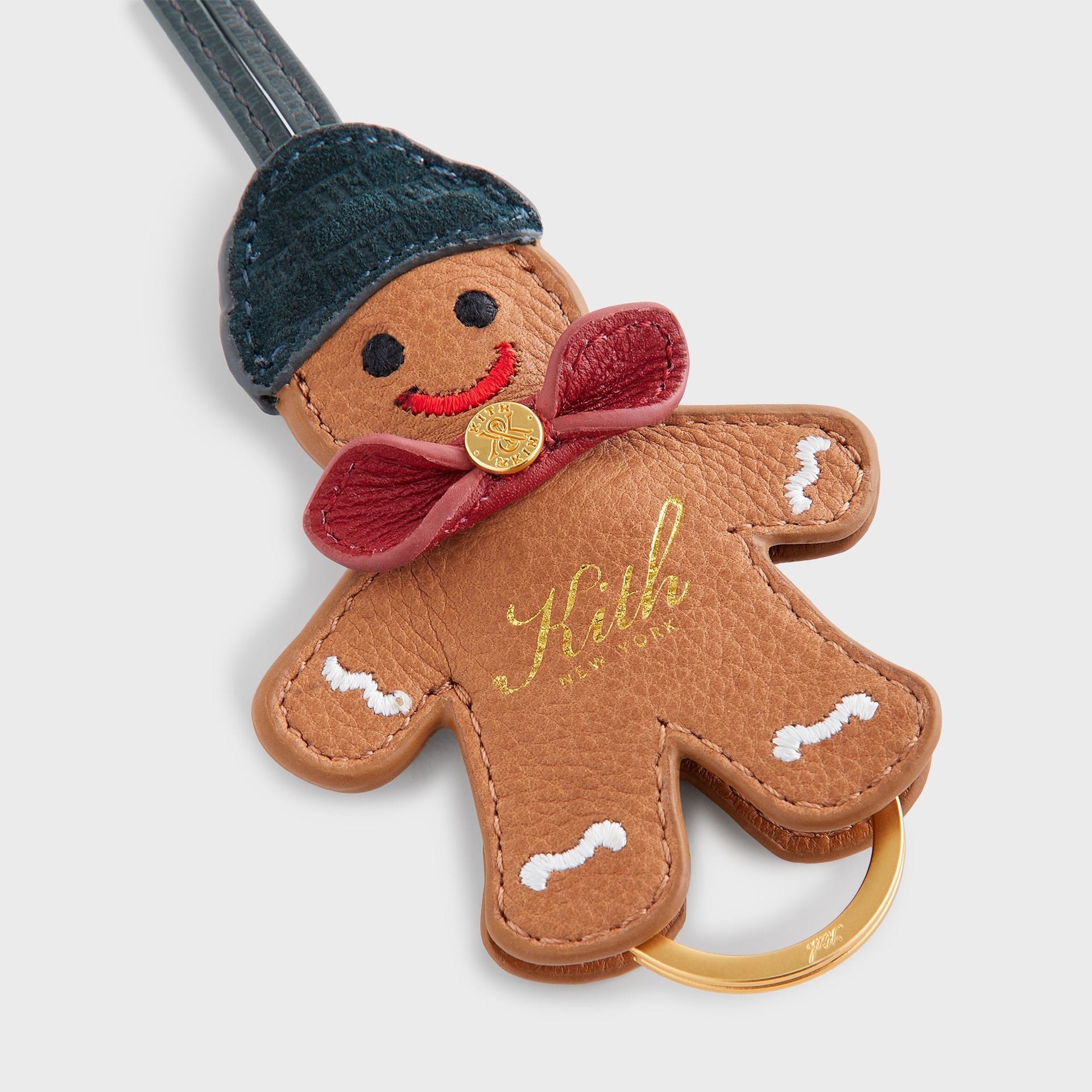 Kithmas Leather Gingerbread Man Bag Charm - Stadium - PH
