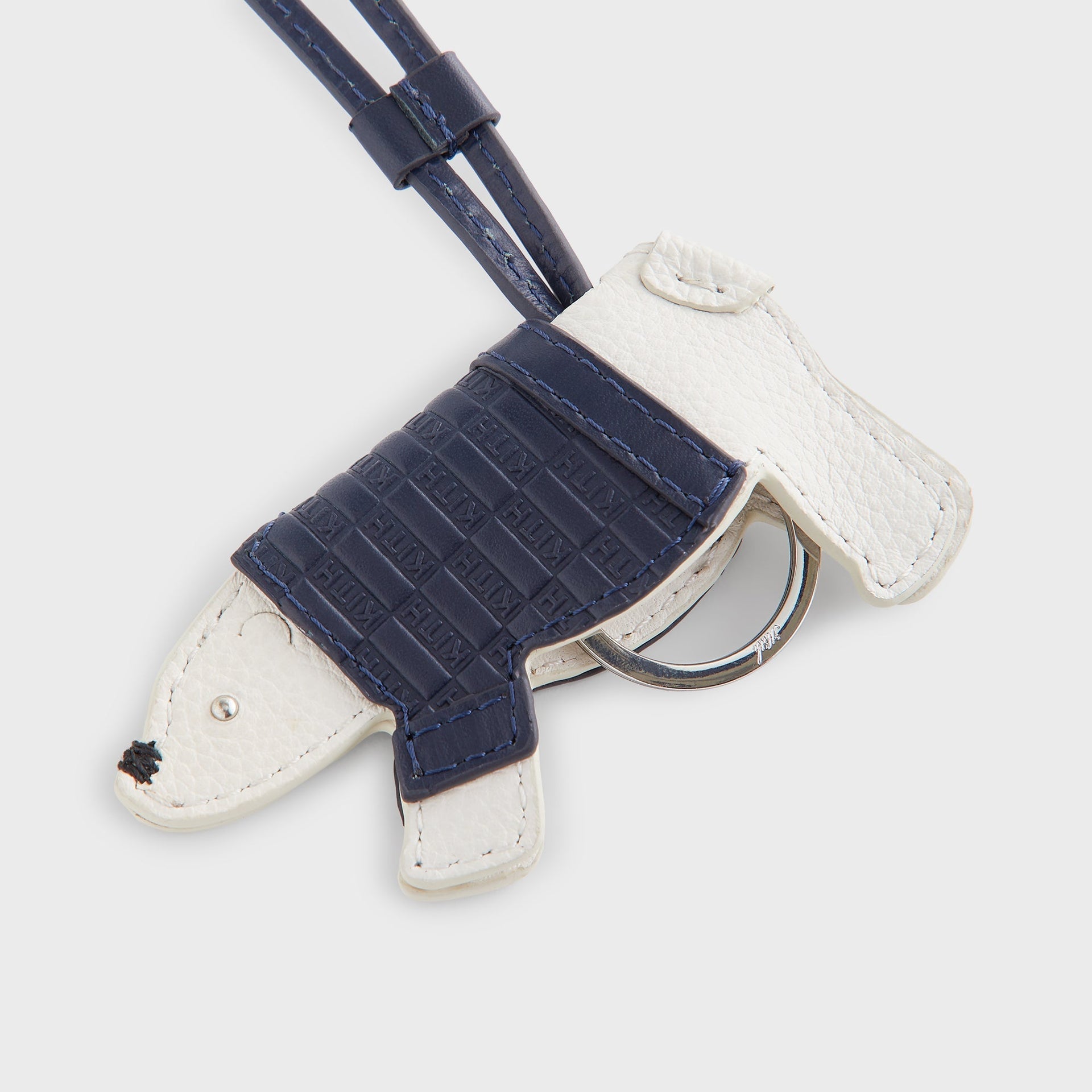 Kithmas Monogram Leather Polar Bear Bag Charm - Nocturnal - PH