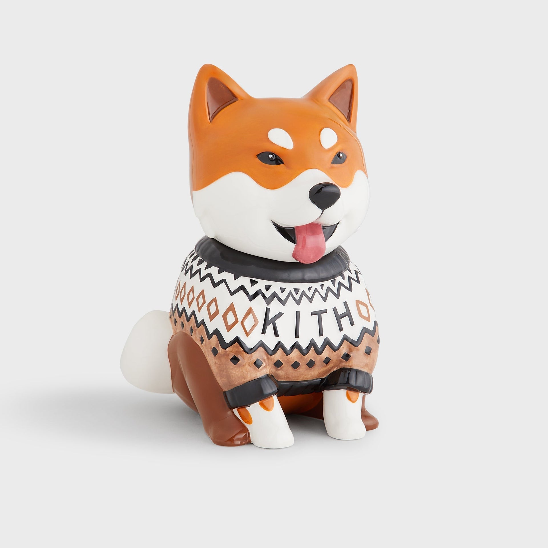 Kithmas Ceramic Shiba Inu Cookie Jar - Nocturnal - PH
