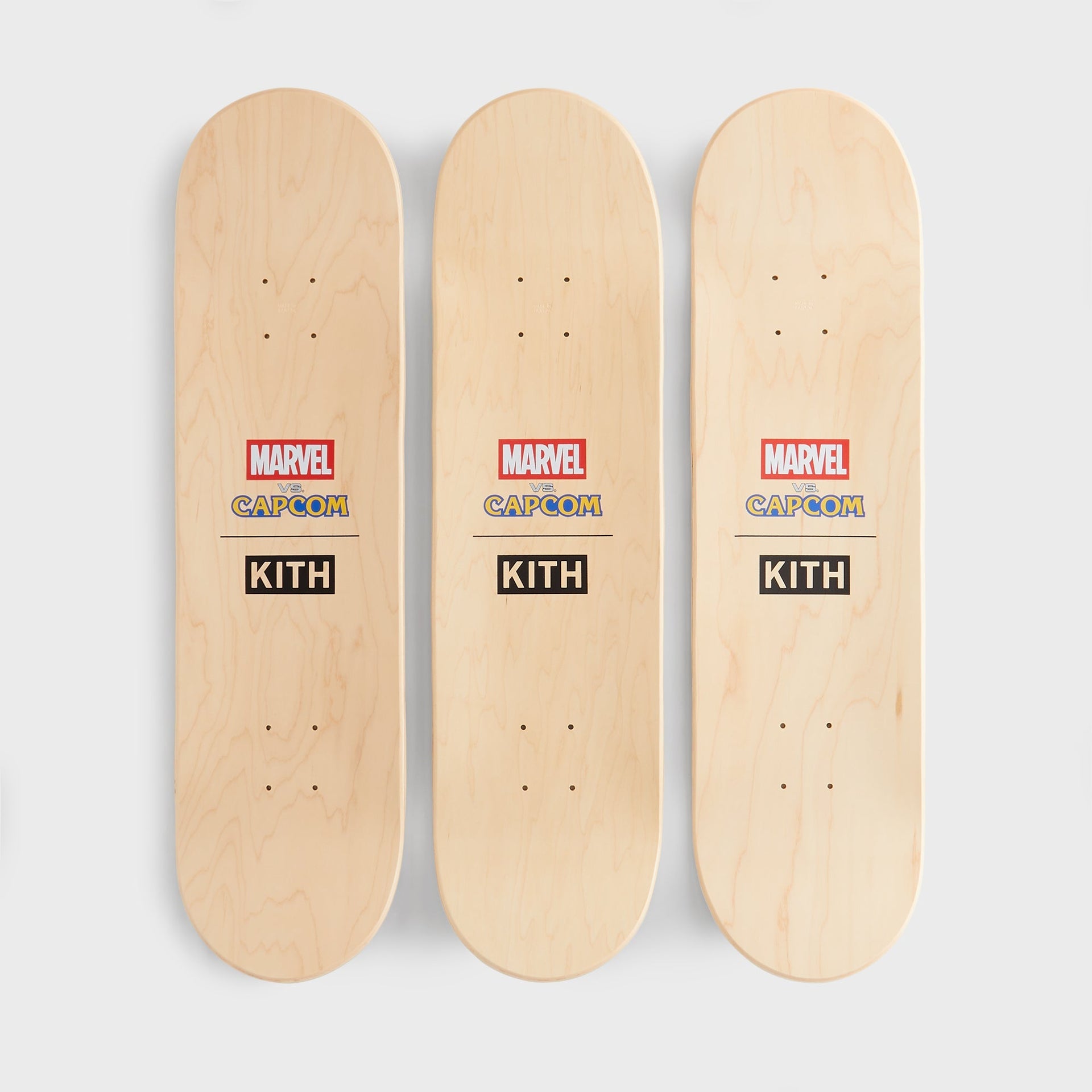 Marvel vs. Capcom | Kith Triptych Set of 3 Skatedeck - Multi - PH