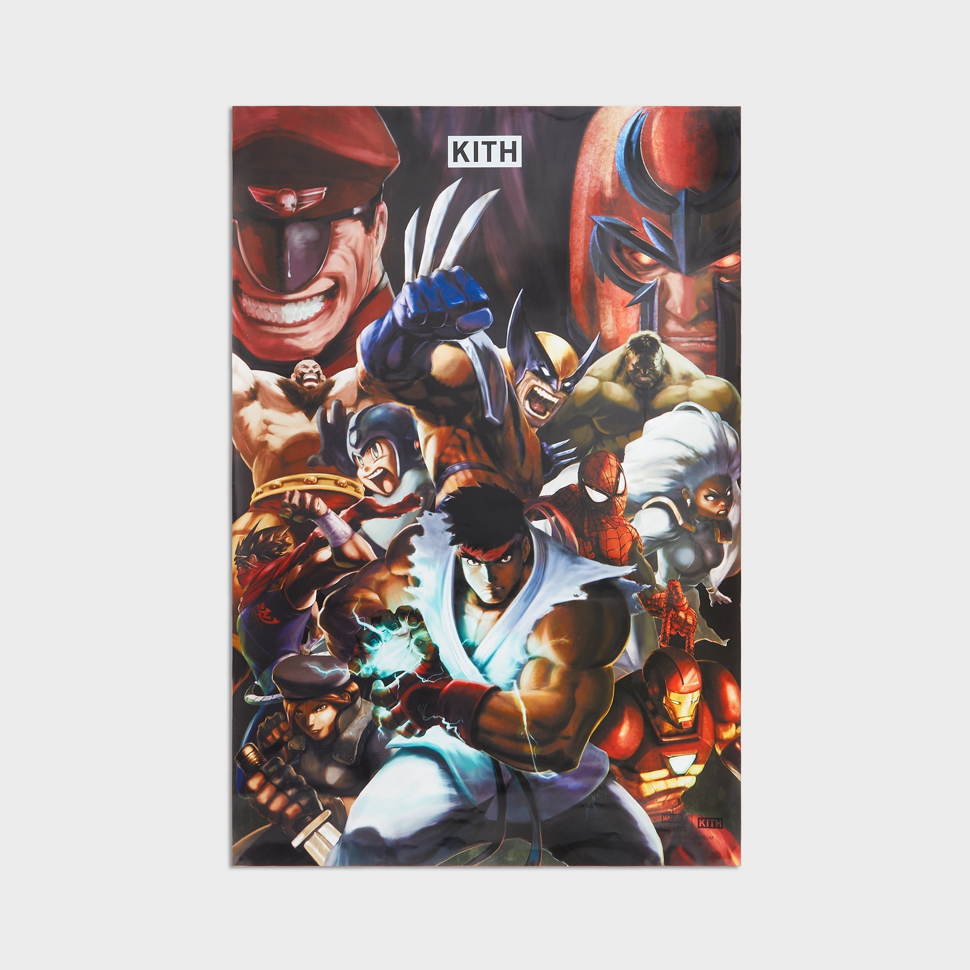 【希少】Kith x Marvel vs. Capcom Poster ポスター KHL150833-906-Front.jpg?v=
