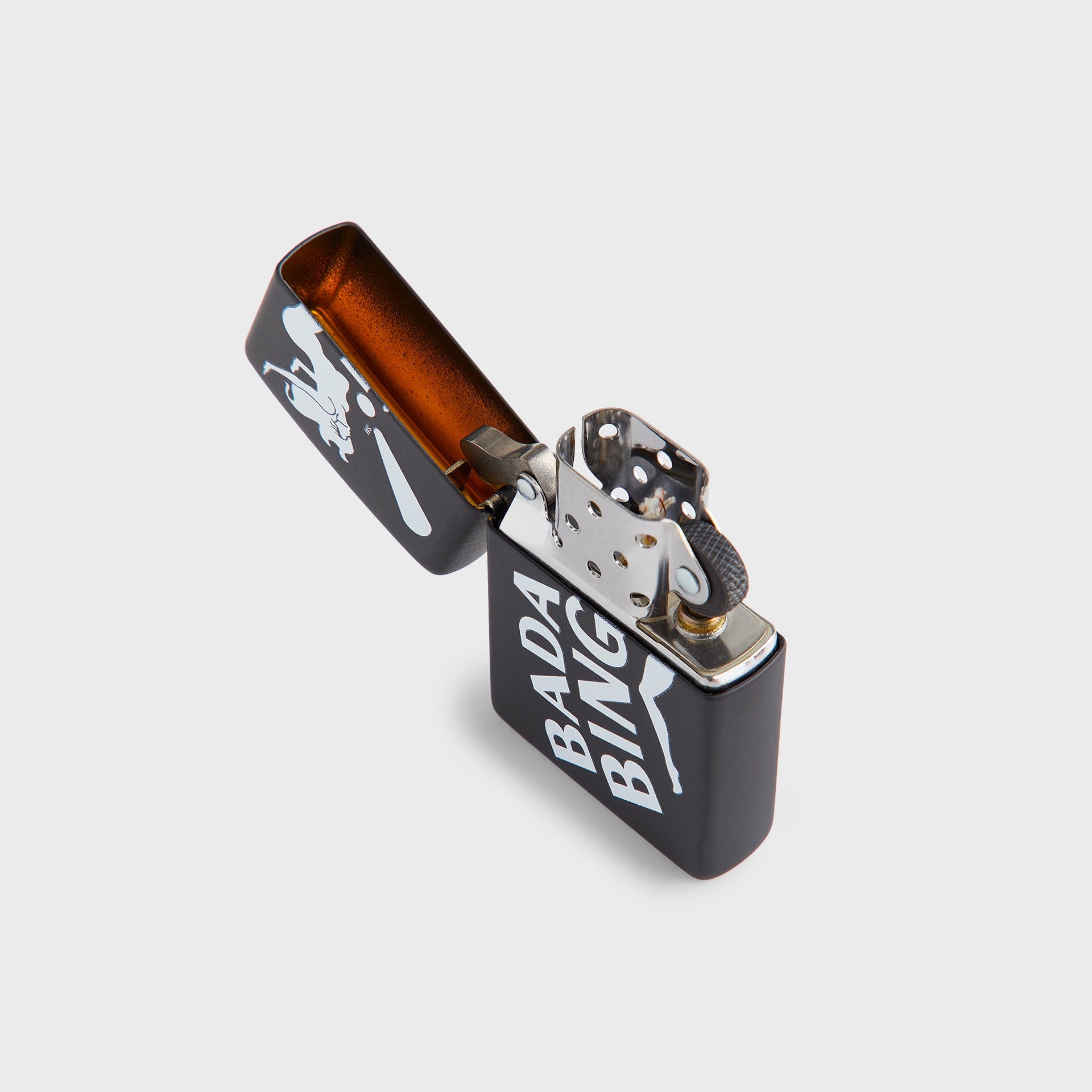 Kith for The Sopranos Zippo Lighter - Black