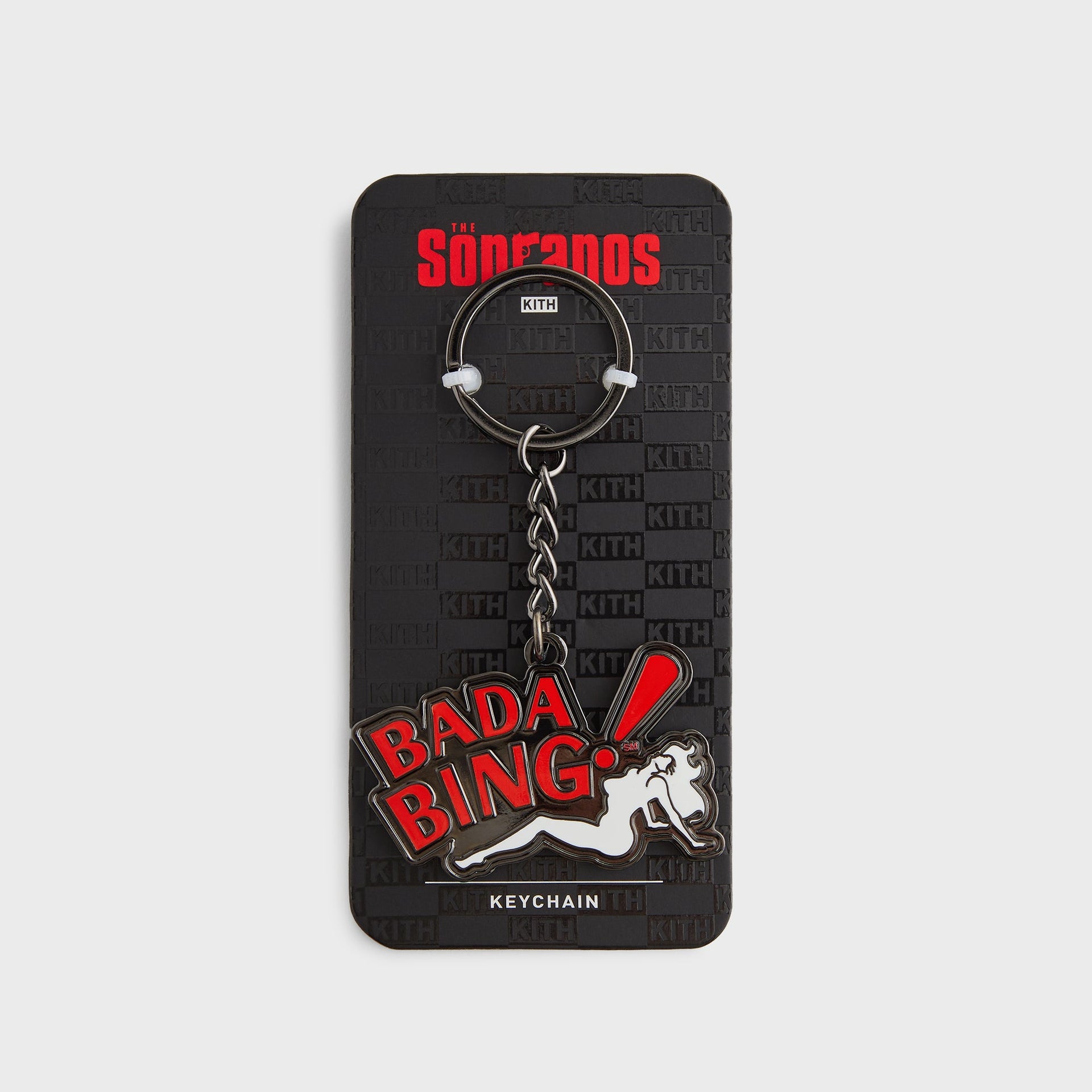 Kith for The Sopranos Bada Bing Keychain - Black