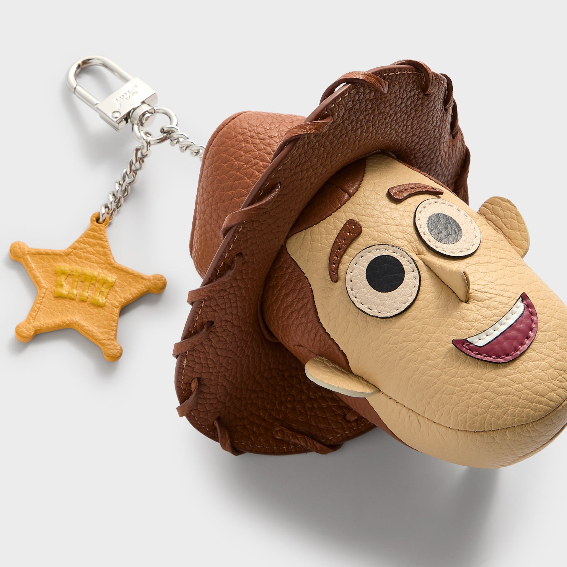 Disney | Kith for Pixar Woody Leather Key Charm - Multi
