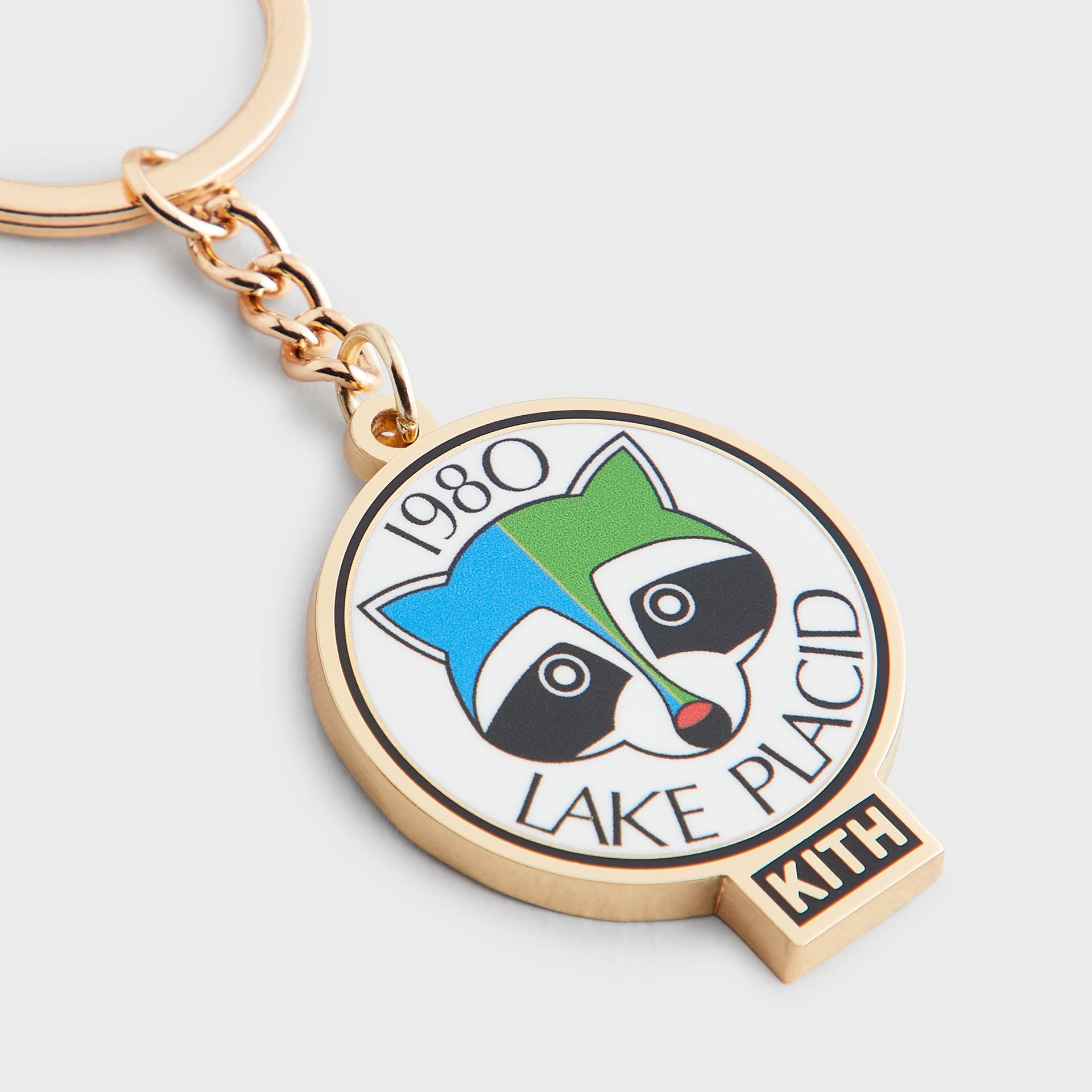 Kith for Olympics Heritage Lake Placid Keyring - Gold