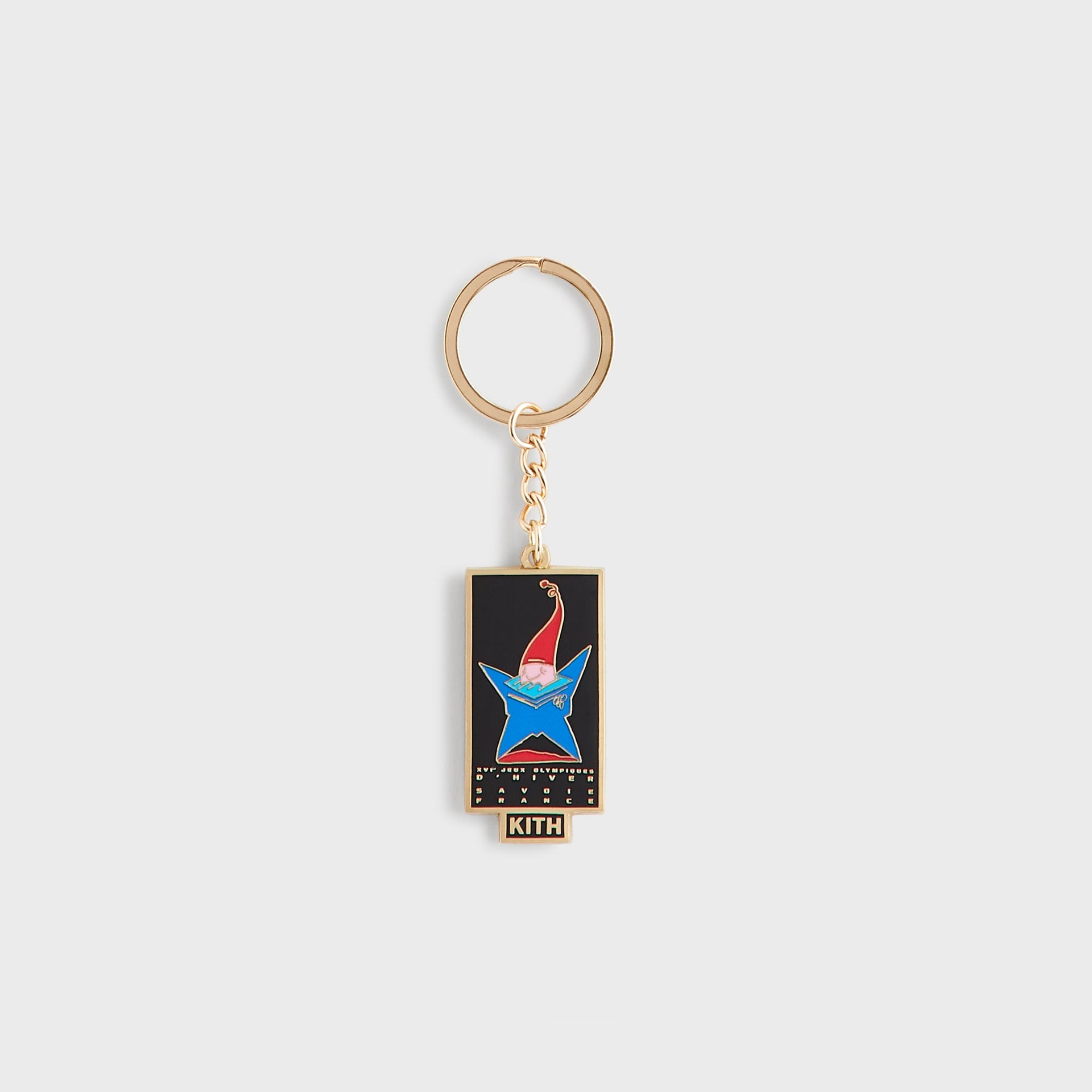 Kith for Olympics Heritage Albertville Keyring - Gold