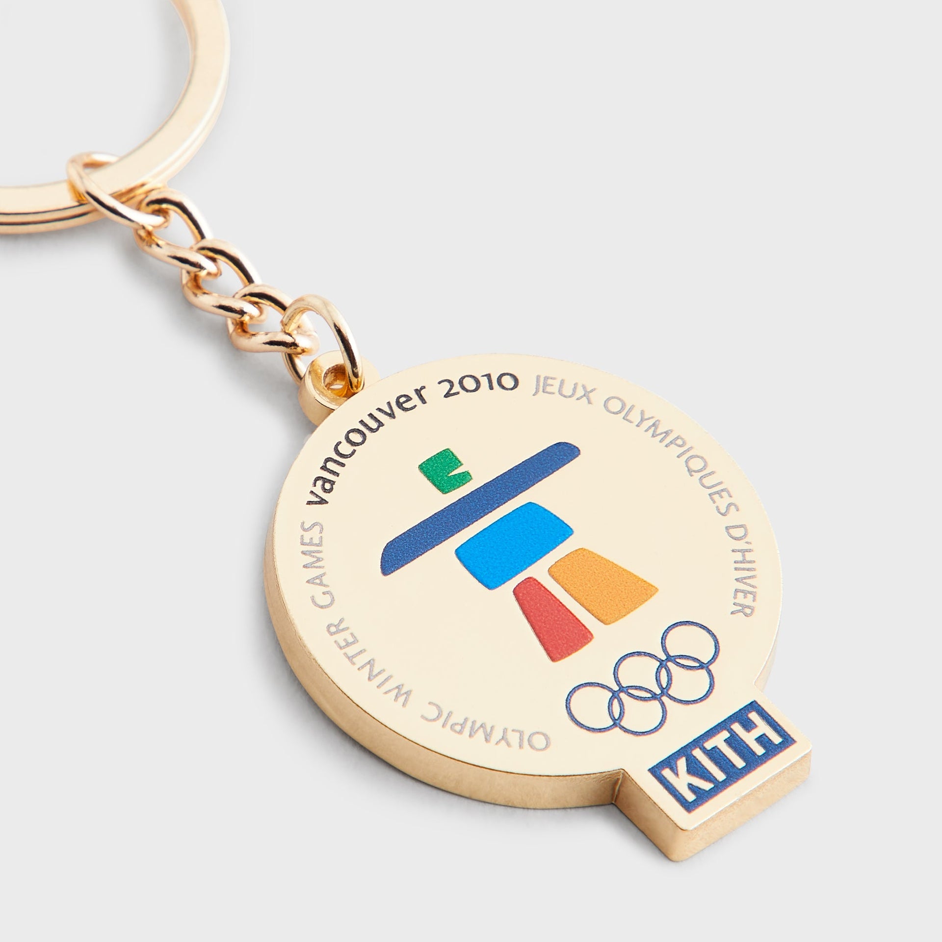 Kith for Olympics Heritage Vancouver Keyring - Gold