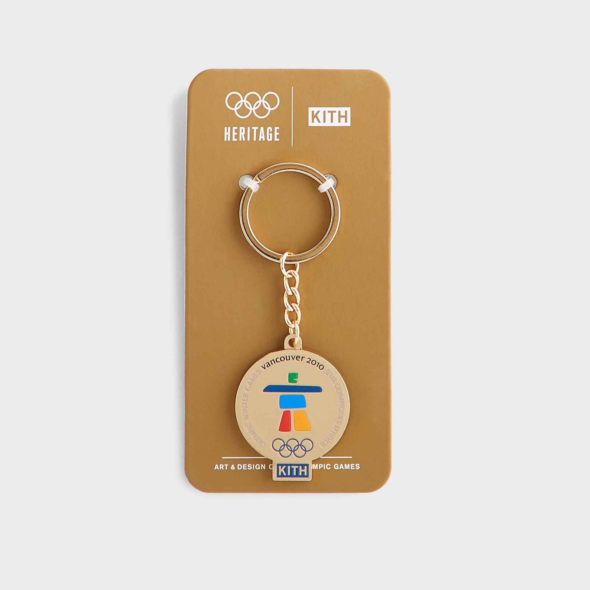 Kith for Olympics Heritage Vancouver Keyring - Gold
