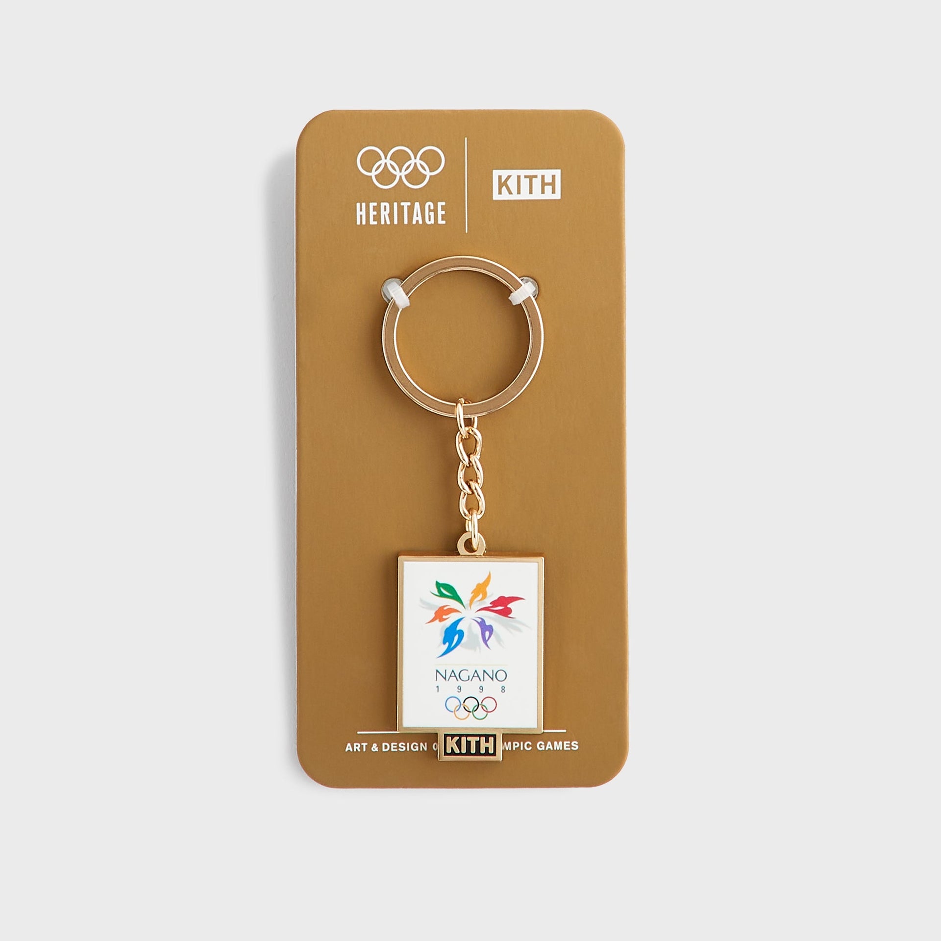 Kith for Olympics Heritage Nagano Keyring - Gold