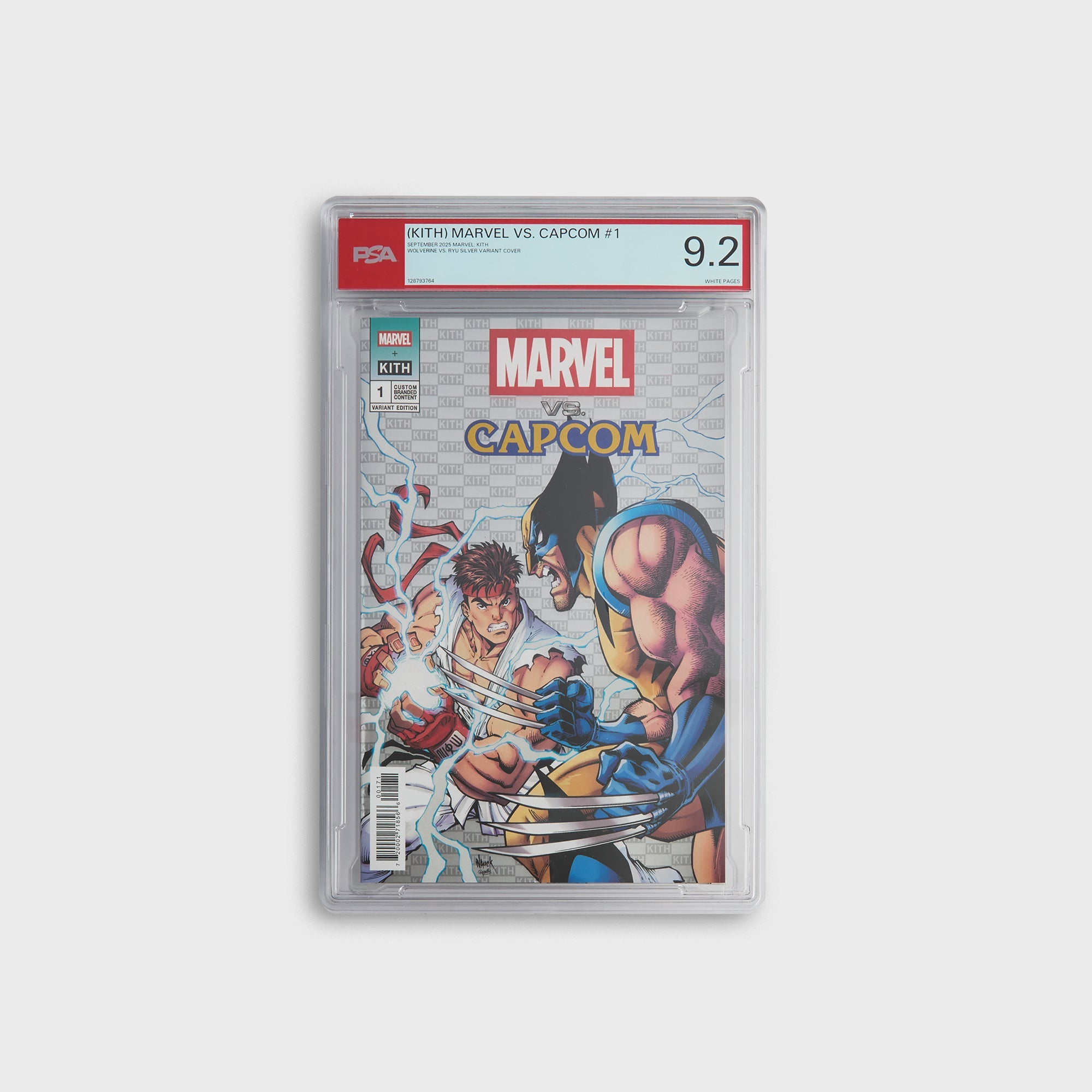 その他 KITH MARVEL VS. CAPCOM #1 9.6#PSA KITH MARVEL VS. CAPCOM (KITH) #1 SEPTEMBER 2025 BLUE WOLVERINE VS